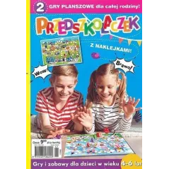 PRZEDSZKOLACZEK. GRY I ZABAWY DLA DZIECI W WIEKU 4-6 LAT