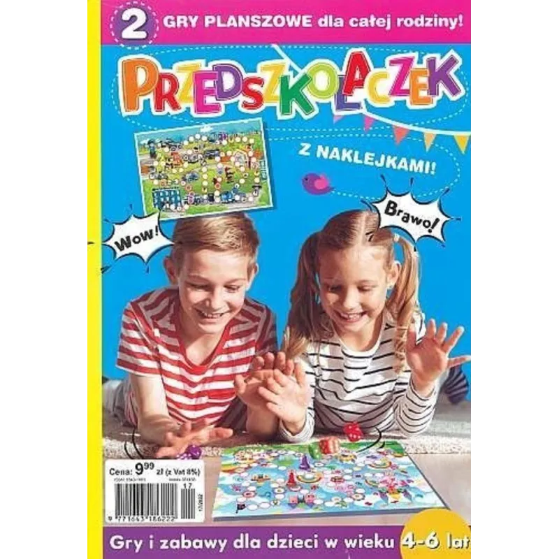 PRZEDSZKOLACZEK. GRY I ZABAWY DLA DZIECI W WIEKU 4-6 LAT