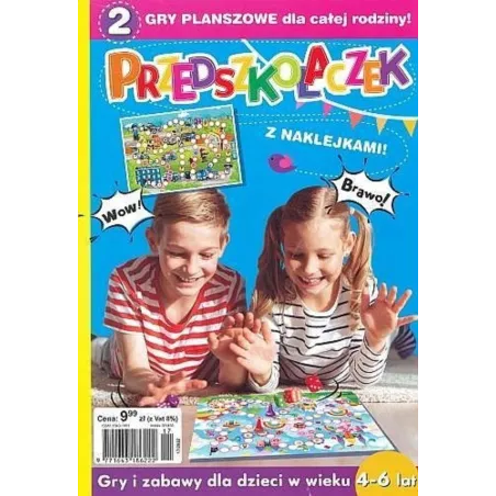 PRZEDSZKOLACZEK. GRY I ZABAWY DLA DZIECI W WIEKU 4-6 LAT