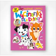 WYCINANKI DLA DZIECI Z NAKLEJKAMI 39 NAKLEJEK