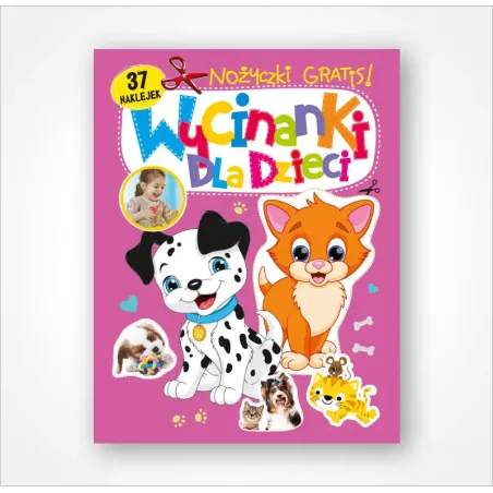 WYCINANKI DLA DZIECI Z NAKLEJKAMI 39 NAKLEJEK