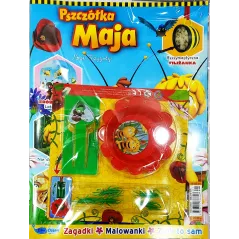 PSZCZÓŁKA MAJA NOWE PRZYGODY ZAGADKI MALOWANKI + PREZENT GAZETKA 1/2023