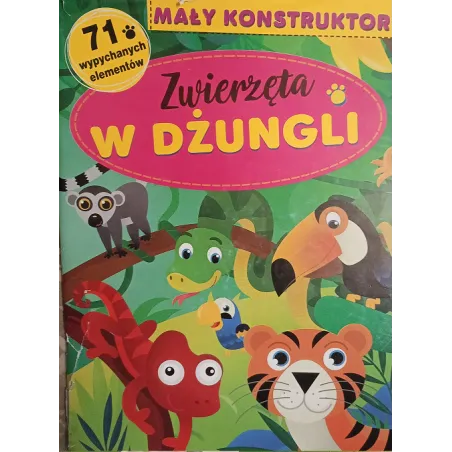 MAŁY KONSTRUKTOR ZWIERZĘTA W DŻUNGLI
