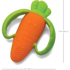 Gryzak Silikonowy Infantino Marchewka Na Ząbkowanie 0+