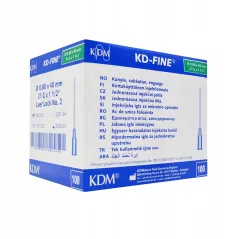 IGŁA INIEKCYJNA 100 SZT. KD MEDICAL KD-FINE 21G 0,8X40 MM A100 STERYLNA
