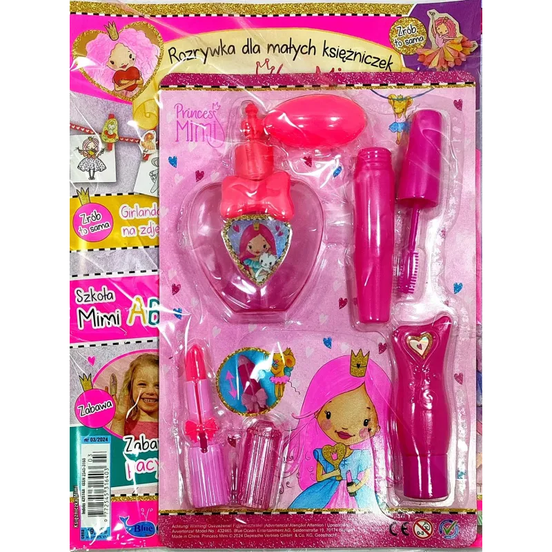 KSIĘŻNICZKA MIMI ROZRYWKA DLA MAŁYCH KSIĘŻNICZEK + PREZENT GAZETA 3/2024