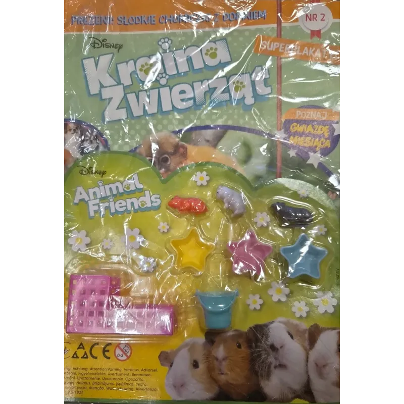 KRAINA ZWIERZĄT + PREZENT SŁODKIE CHOMICZKI Z DOMKIEM 2/2023