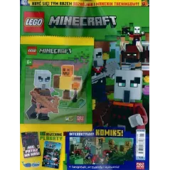 LEGO MINECRAFT + PREZENT: ROZBÓJNIK I MANEKIN TRENINGOWY GAZETKA 2/2024 II GATUNEK