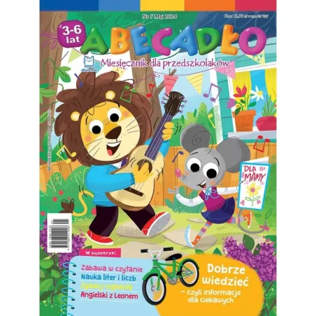 Abecadło Miesięcznik Dla Przedszkolaków 5/2024