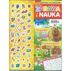 ZABAWA I NAUKA SUPER KRZYŻÓWKI ZAGADKI CIEKAWOSTKI GAZETKA 3/2024