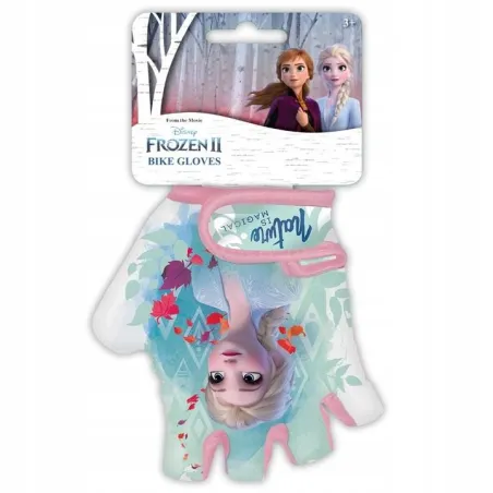 Rękawiczki Rowerowe Dziewczęce Kraina Lodu 2
