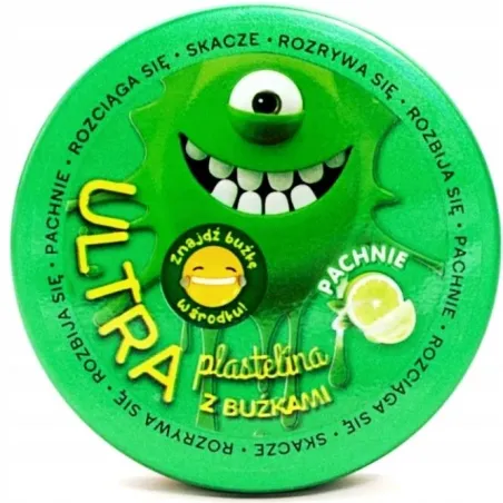 ULTRA PLASTELINA LIMONKOWA PACHNĄCA Z BUŹKAMI 3+