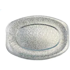 TACA PATERA ALUMINIOWA OWALNA DO GRILLA I PODAWANIA POTRAW 10 SZT