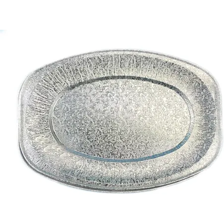 Taca Patera Aluminiowa Owalna Do Grilla I Podawania Potraw 10 Szt