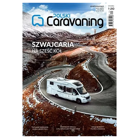 POLSKI CARAVANING SZWAJCARIA NA SZEŚĆ KÓŁ 6/2024