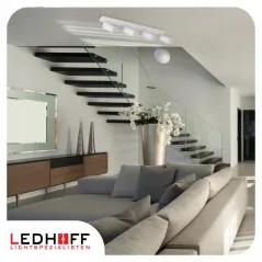 LAMPA SUFITOWA ŚCIENNA SPOT KINKIET ŚCIENNY 4x GU10 BIAŁA DO SALONU I POKOJU