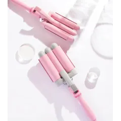 FALOWNICA DO WŁOSÓW 32MM MERMADE PINK BEACH WAVES