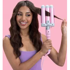 FALOWNICA DO WŁOSÓW 32MM MERMADE PINK BEACH WAVES