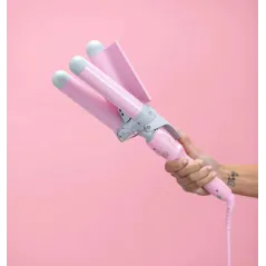 FALOWNICA DO WŁOSÓW 32MM MERMADE PINK BEACH WAVES