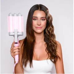 FALOWNICA DO WŁOSÓW 32MM MERMADE PINK BEACH WAVES