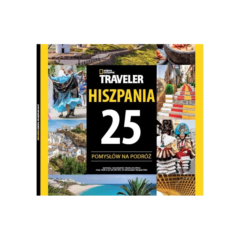 NATIONAL GEOGRAPHIC HISZPANIA 25 POMYSŁÓW NA PODRÓŻ 3/2024 NATIONAL GEOGRAPHIC HISZPANIA 25 POMYSŁÓW NA PODRÓŻ 3/2024