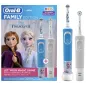 Szczoteczki Elektryczne Oral-B Vitality 100 + Kids Kraina Lodu 2 3+ Szczoteczki Elektryczne Oral-B Vitality 100 + Kids Kraina Lodu 2 3+