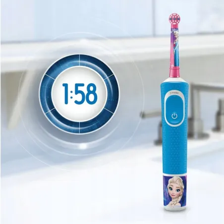 Szczoteczki Elektryczne Oral-B Vitality 100 + Kids Kraina Lodu 2 3+