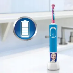 SZCZOTECZKA ELEKTRYCZNA ORAL-B VITALITY 100 + KIDS 3+ KRAINA LODU 2SZT. - Braun