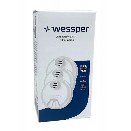 Filtr Do Butelek Wessper Actitex Disc 3 Sztuki