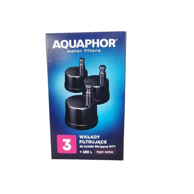 FILTRY DO BUTELKI AQUAPHOR CITY 3 SZT FILTRY DO BUTELKI AQUAPHOR CITY 3 SZT