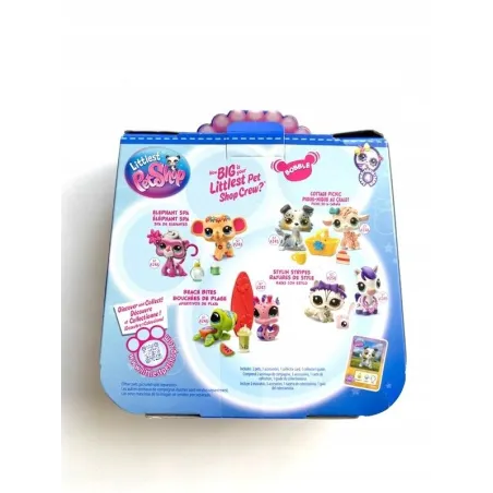Littlest Pet Shop Zestaw 2 Figurki + 5 Niespodzianek 4+