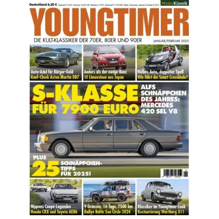 MOTOR KLASSIK YOUNGTIMER STYCZEŃ/LUTY 2025