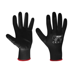 Rękawice Robocze Warsztatowe Nylonowo-Poliuretanowe Ntools Rrn 12C 9/L