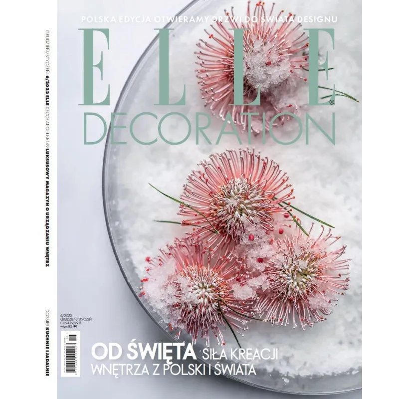 ELLE DECORATION GRUDZIEŃ/STYCZEŃ 2022 ELLE DECORATION GRUDZIEŃ/STYCZEŃ 2022