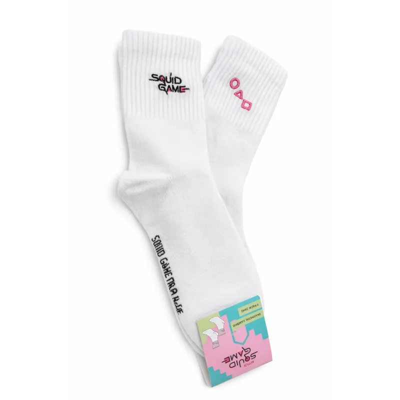 SKARPETKI DAMSKIE SQUID GAME 2-PAK ROZMIAR 39/42 SKARPETKI DAMSKIE SQUID GAME 2-PAK ROZMIAR 39/42