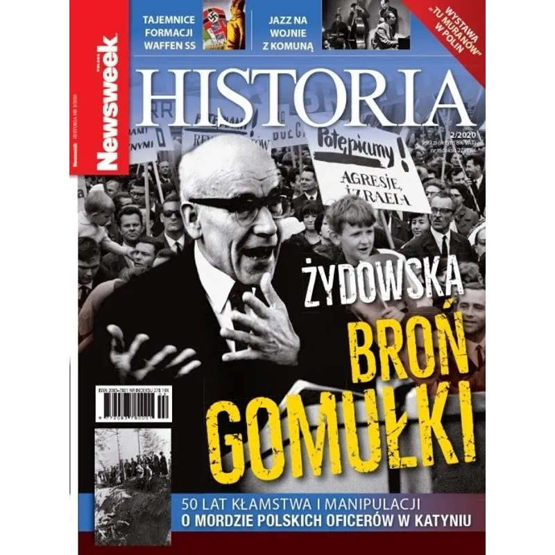 NEWSWEEK HISTORIA ŻYDOWSKA BROŃ GOMUŁKI 2/2020 NEWSWEEK HISTORIA ŻYDOWSKA BROŃ GOMUŁKI 2/2020