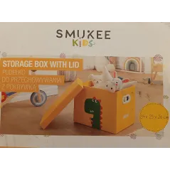 PUDEŁKO DO PRZECHOWYWANIA Z POKRYWKĄ SMUKEE KIDS