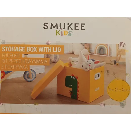 PUDEŁKO DO PRZECHOWYWANIA Z POKRYWKĄ SMUKEE KIDS