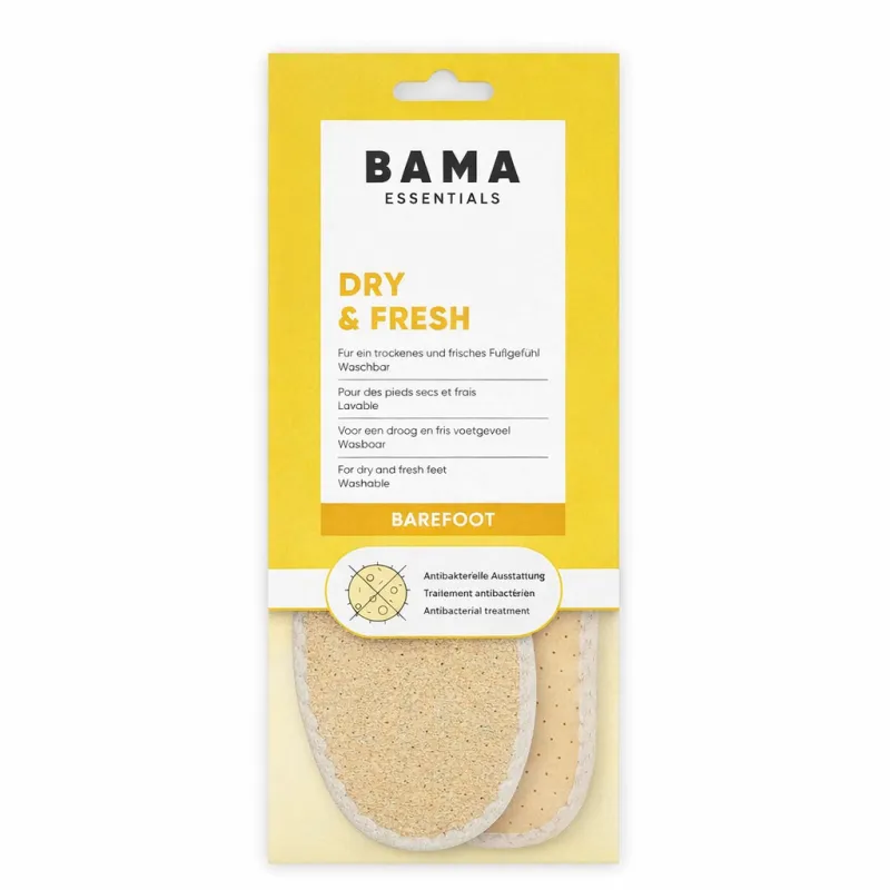 WKŁADKI DO BUTÓW BAMA ESSENTIALS DRY FRESH ROZMIAR 38/39