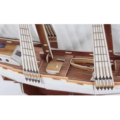 ŻAGLOWIEC DWUMASZTOWY PUZZLE 3D 81 ELEMENTÓW - CubicFun