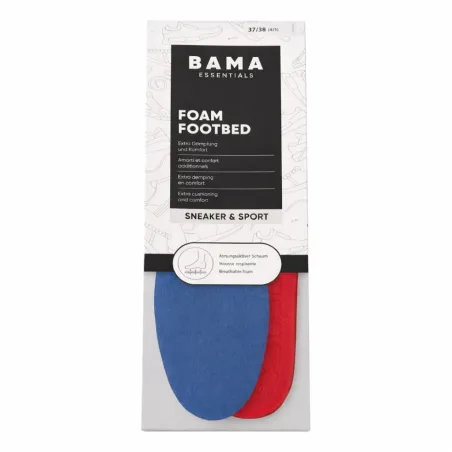 WKŁADKI DO BUTÓW BAMA FOAM FOOTBED ROZMIAR 41/42