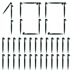 SZPILKI UCHWYTY DO LINII KROPLUJĄCEJ 16 MM 100 SZT CZARNE