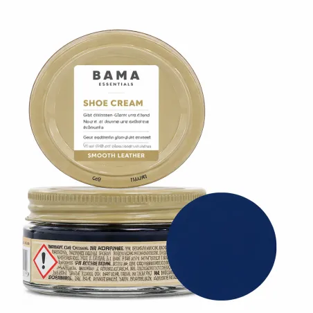 Krem Do Butów Skórzanych Bama Shoe Cream Essentials Granatowy 50 Ml