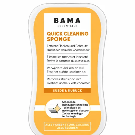 GĄBKA CZYSZCZĄCA BAMA DO OBUWIA Z ZAMSZU I NUBUKU