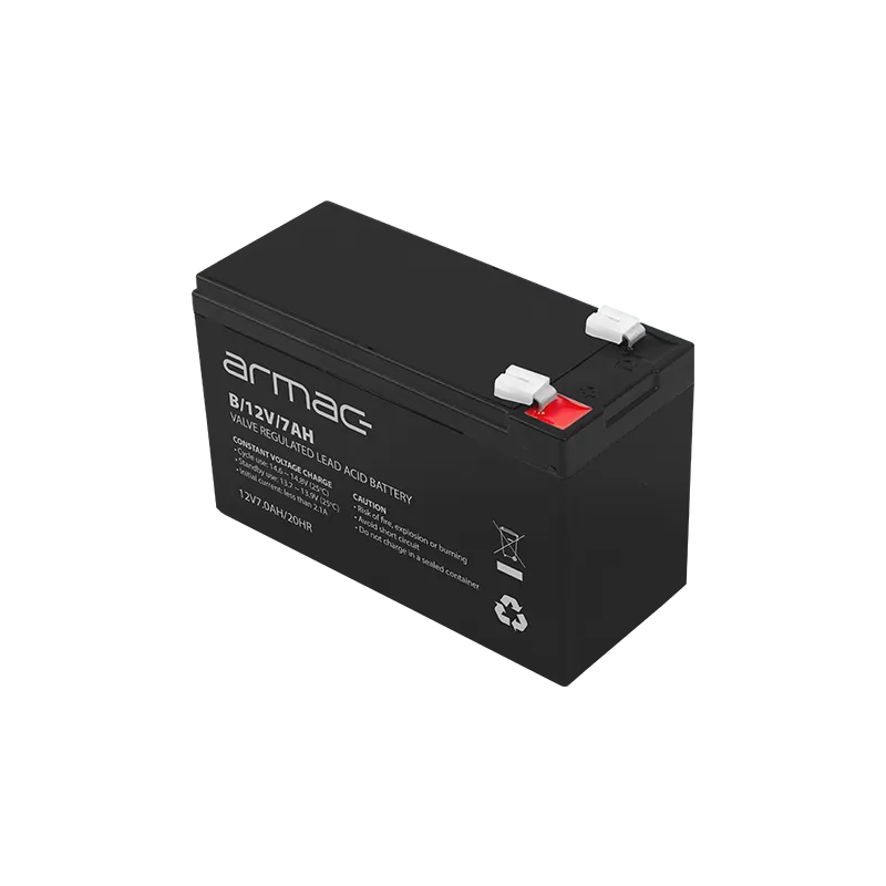 AKUMULATOR BEZOBSŁUGOWY AGM 12V 7AH ARMAC DO UPS ALARM ZASILANIE AWARYJNE
