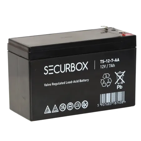AKUMULATOR VRLA AGM 12V 7AH SECURBOX TS-12-7-AA DO UPS I ALARMU