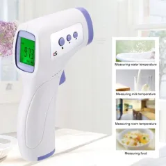 TERMOMETR BEZDOTYKOWY LEKARSKI NA PODCZERWIEŃ LCD