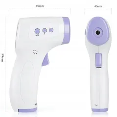 TERMOMETR BEZDOTYKOWY LEKARSKI NA PODCZERWIEŃ LCD