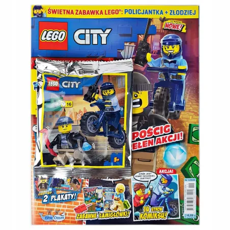 Lego City Pościg Pełen Akcji Gazetka 11/2022 Ii Gatunek