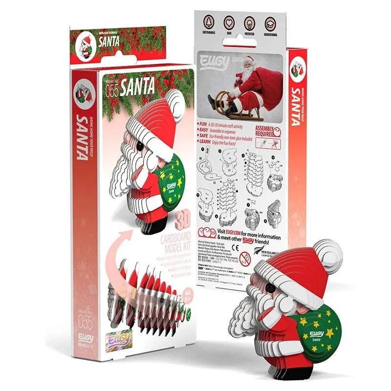 ŚWIĘTY MIKOŁAJ EKO UKŁADANKA 3D